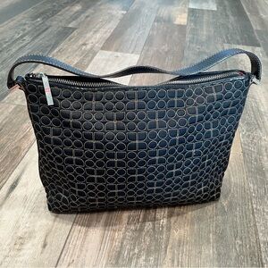 Kate Spade New York Dot Noel Quilted Amanda Shoulder Bag Purse Suede Interior